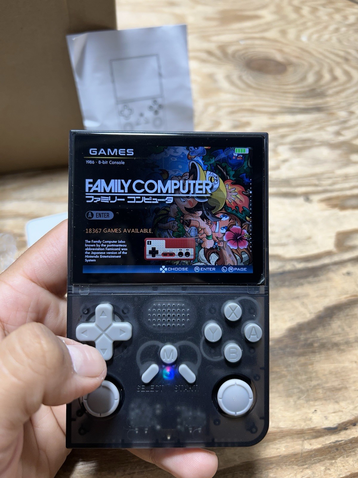 R40S PRO Retro Handheld Game Console – Portable 3.5″ IPS Screen, 16GB + 80GB
