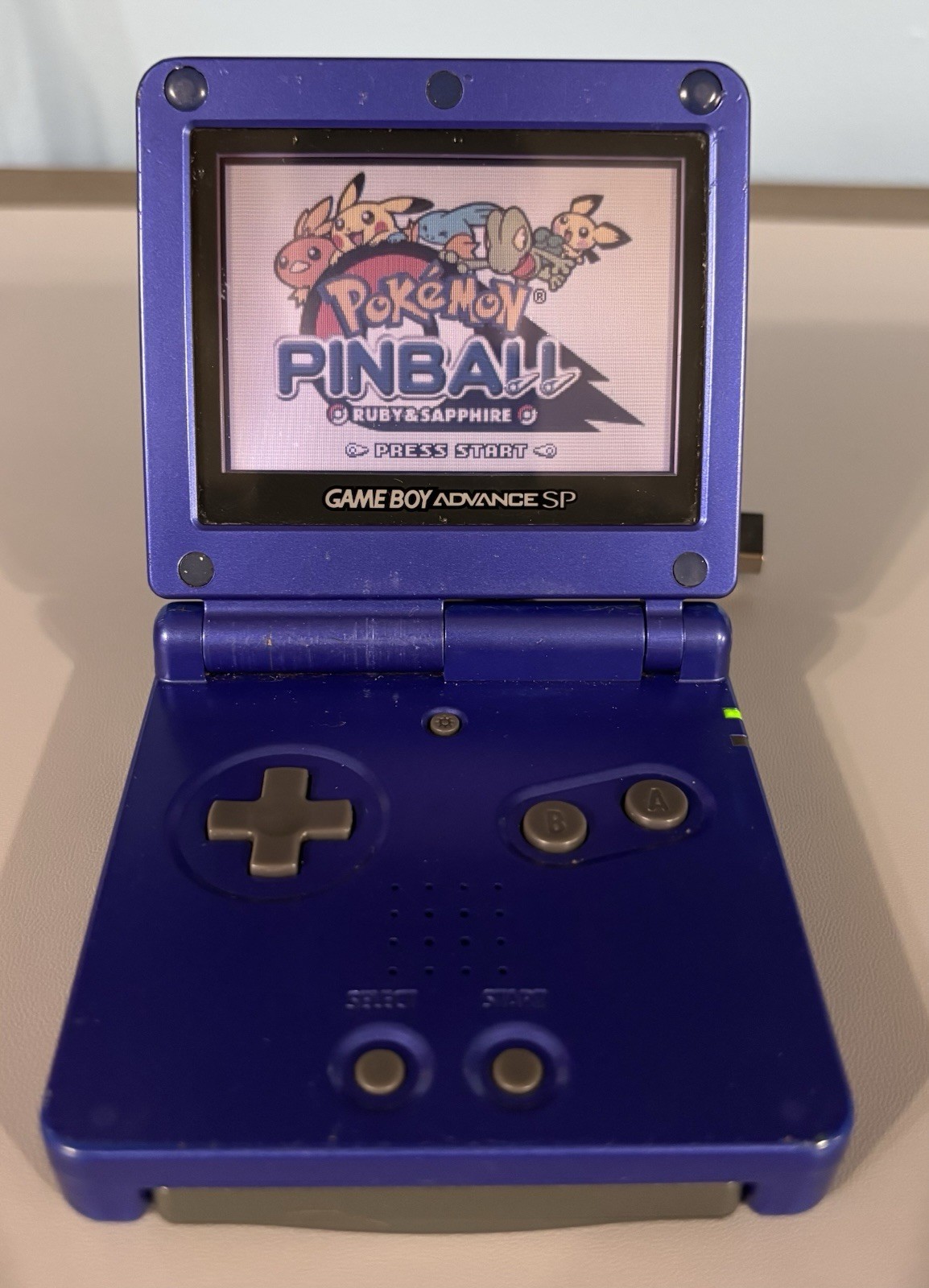 Gameboy Advance Console Cobalt Blue With Charger (GAME NOT INCLUDED)
