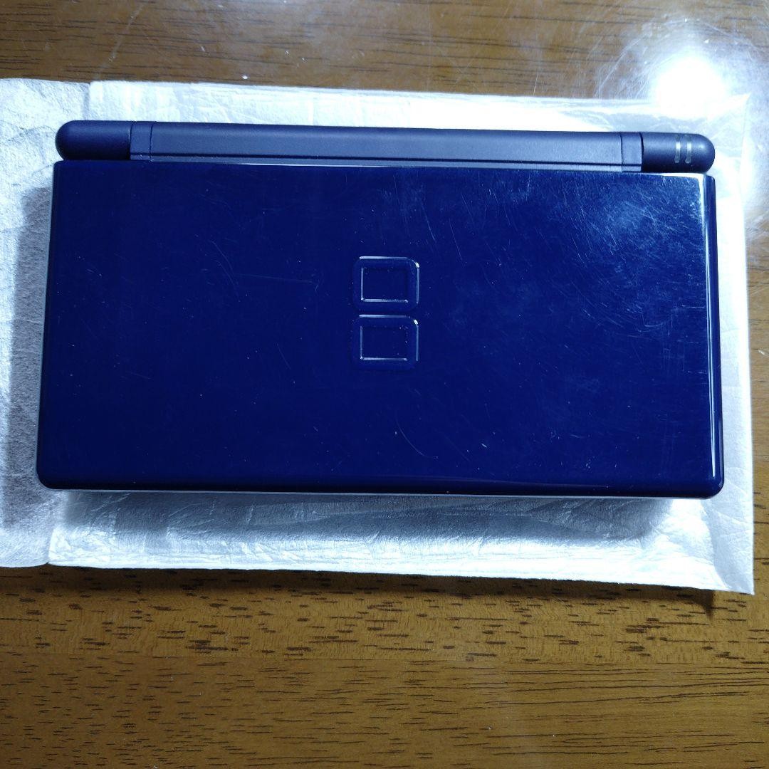 Nintendo DS Lite Enamel Navy Console Tested Bundle Authentic Japan Tracking