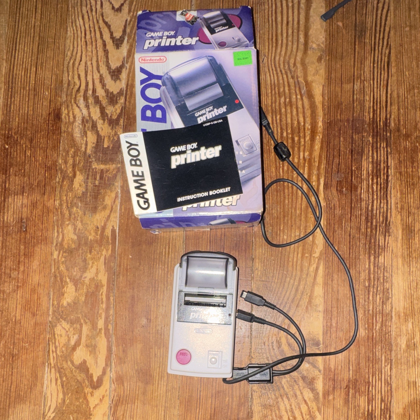 Nintendo Game Boy Printer 1998 MGB-007 With Cable- No Paper