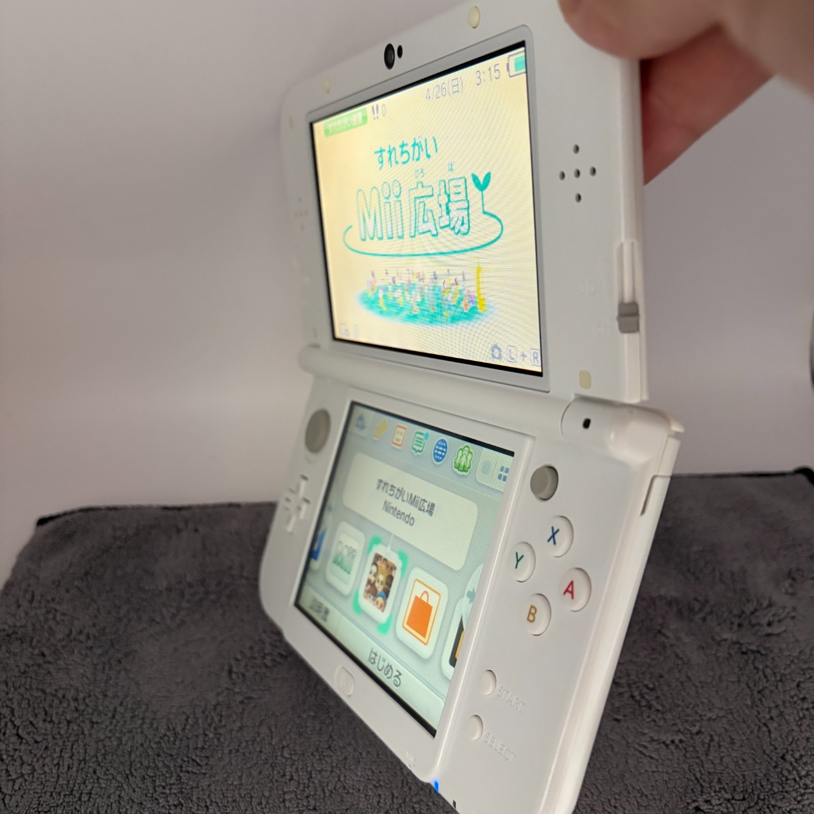 【Excellent5 box】IPS Nintendo NEW 3DS LL XL Pearl White Handheld Game Console