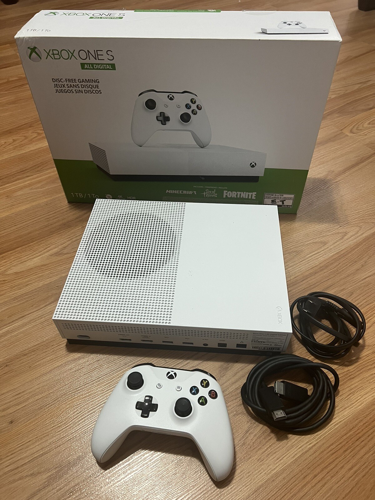 Microsoft Xbox One S All-Digital Edition 1TB Home Console – White