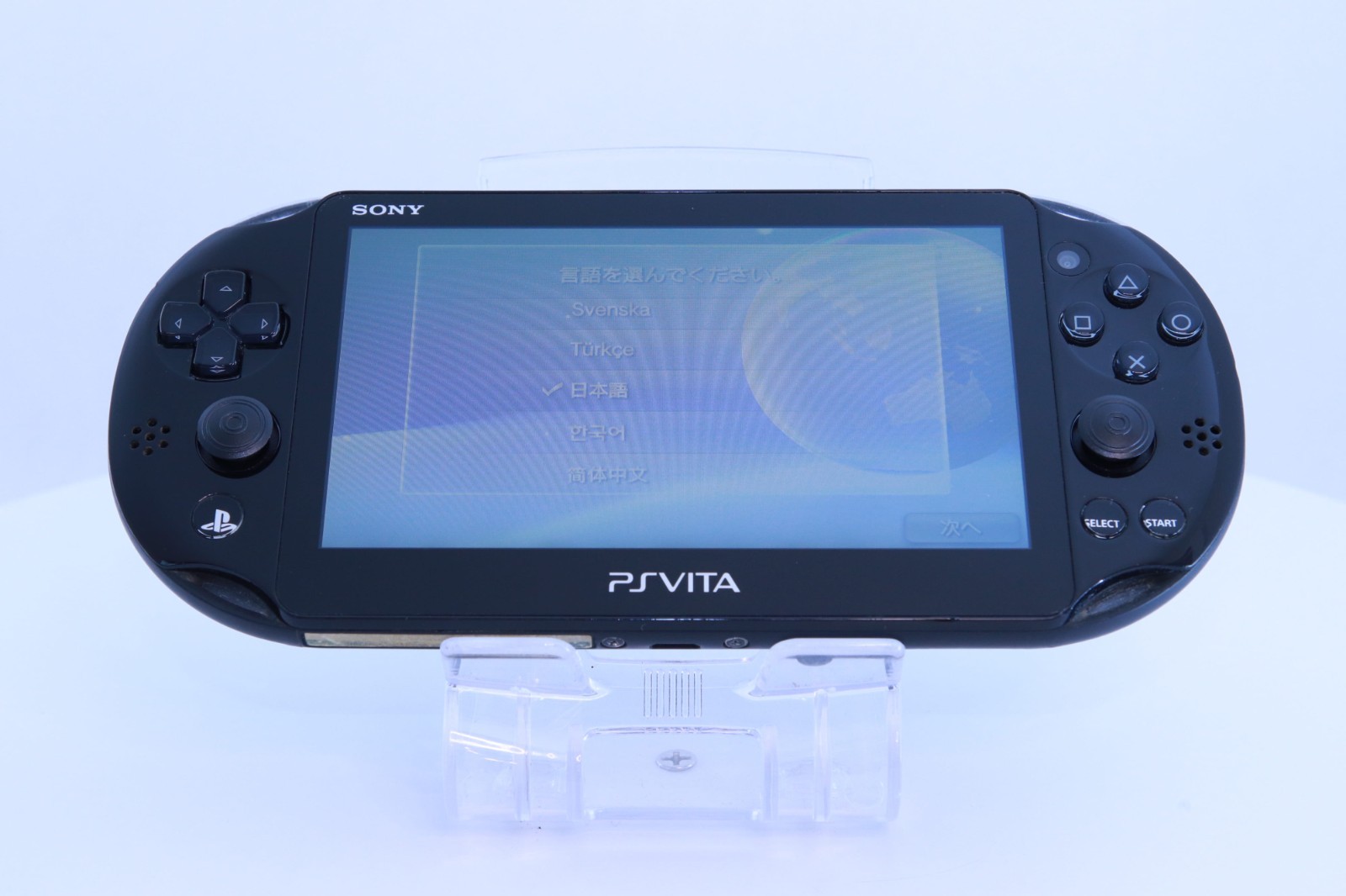 JP Game PS Vita PCH-2000 Black [ Rank：B]