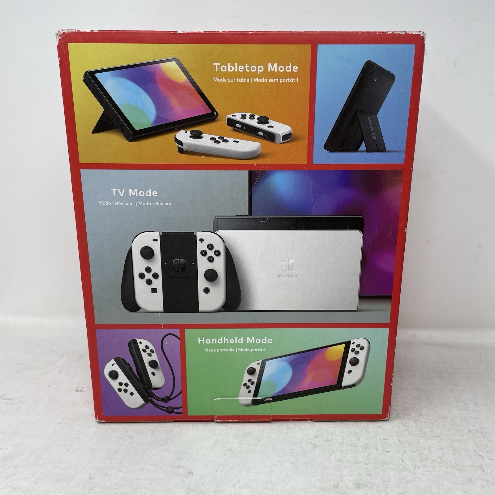 Nintendo Switch OLED Model HEG-001 Handheld Console – 64GB – White