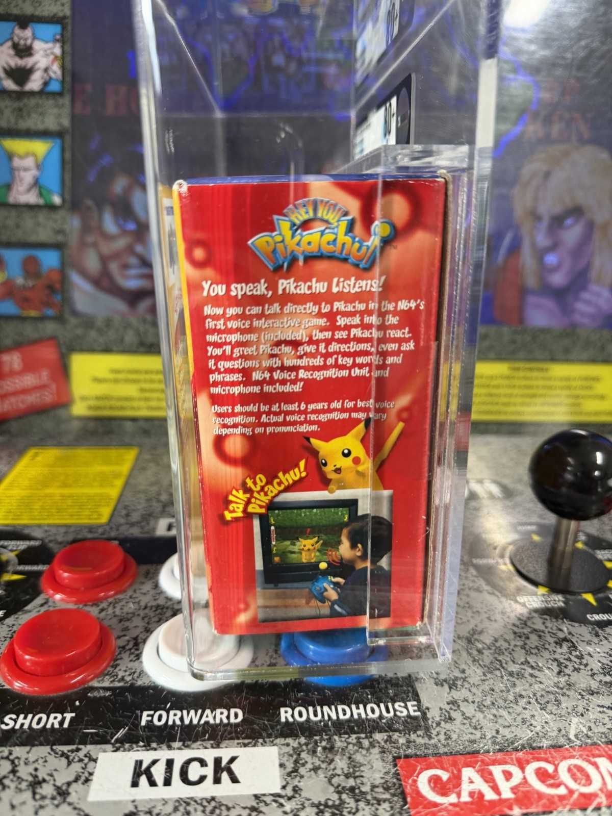 2000 Nintendo N64 Hey You, Pikachu Pokemon Complete CIB Graded VGA 80+ Qualified