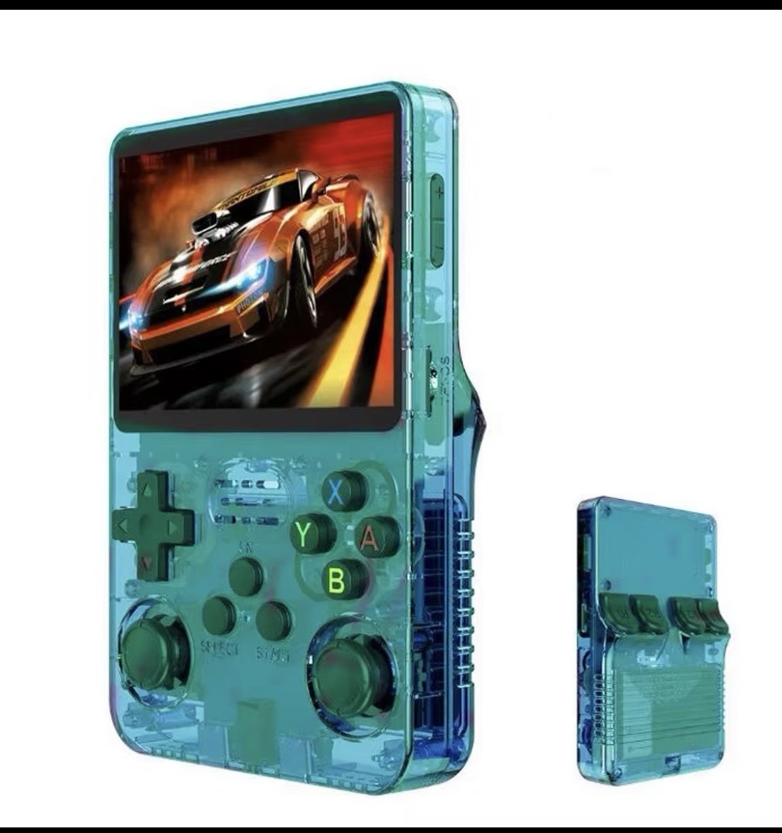 Hrx 64GB Handheld Game Console, Red, Transparent Red, Purple, Orange, Blue