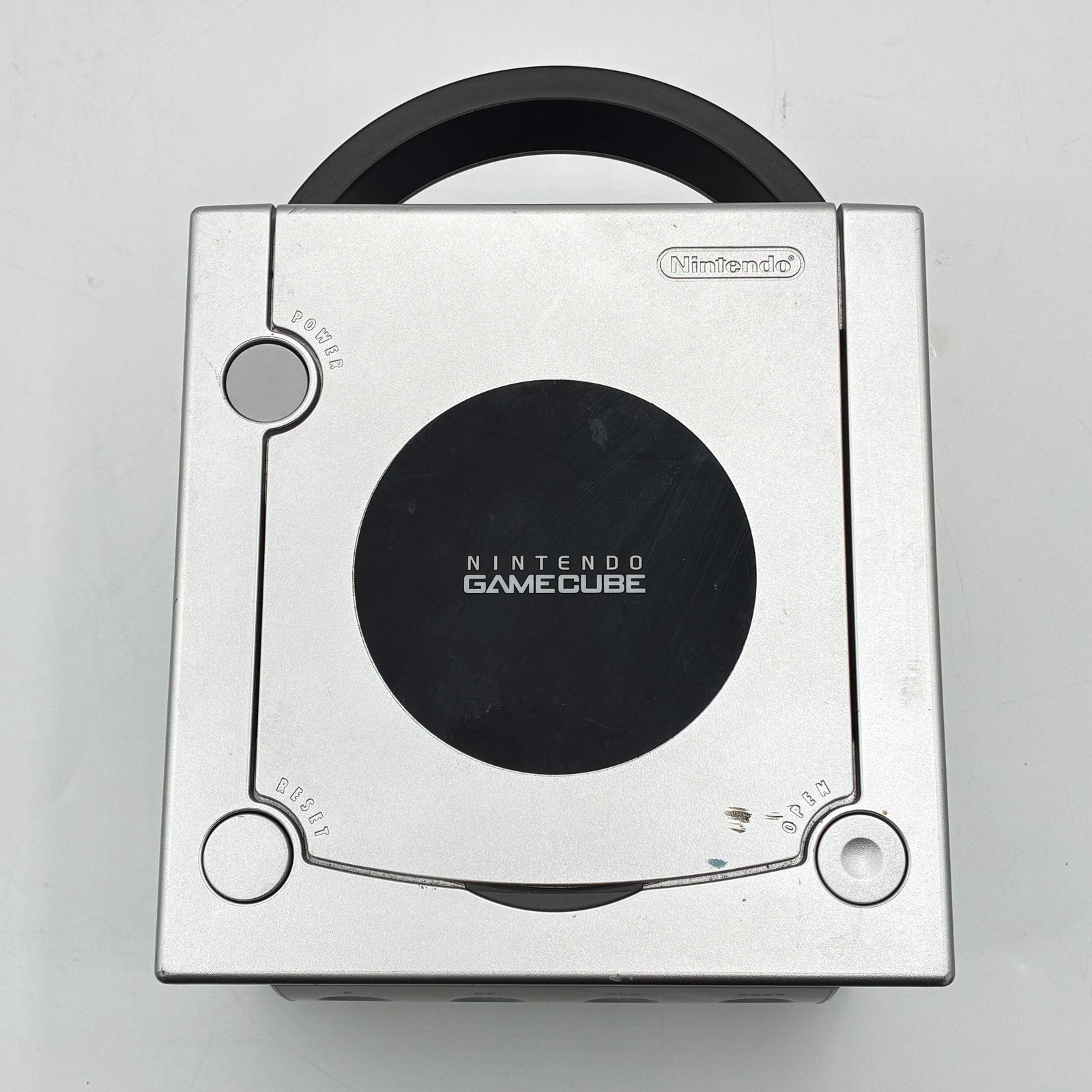 Nintendo GameCube DOL-001 2001 Silver READ