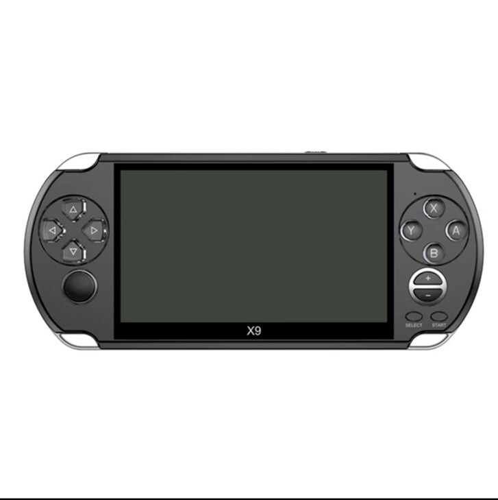X9 Gamepad 16GB Handheld Console – Large 5.1″ Screen, Portable Gaming Machine