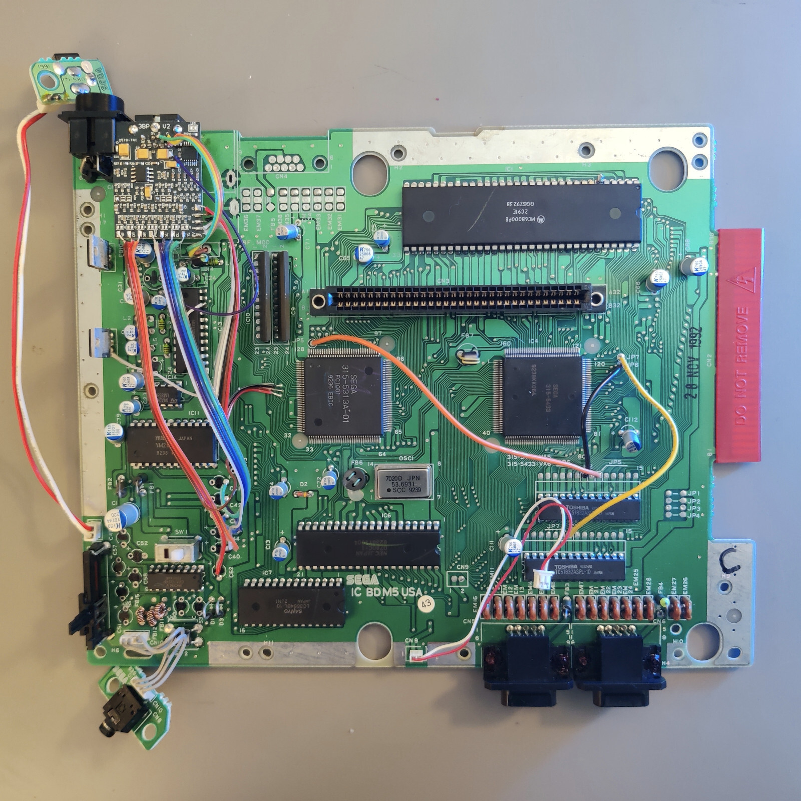 Sega Genesis Triple Bypass Install + Recap (Includes 3BP board and parts)
