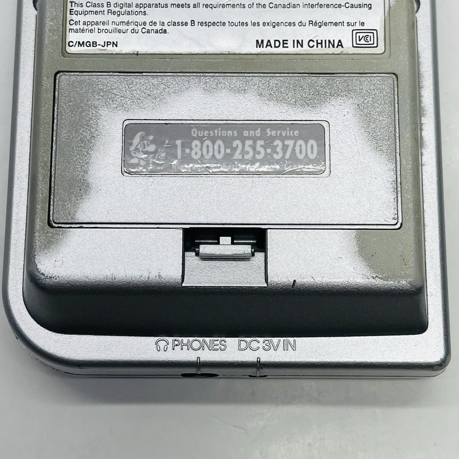 Nintendo Game Boy Pocket MGB-001 (Silver) Handheld Console Only – TESTED WORKING