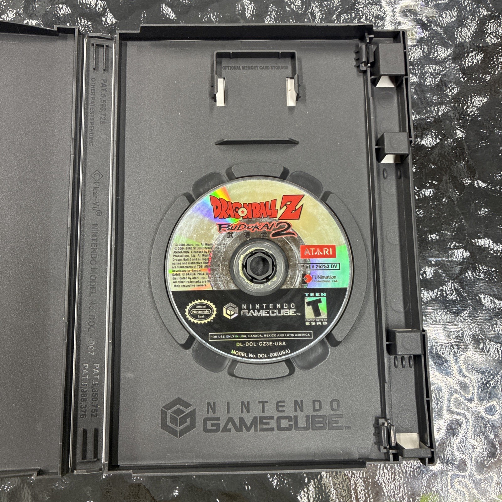 Nintendo GameCube Platinum Console – W/ Wires, Controller & DBZ Budokai 2 TESTED
