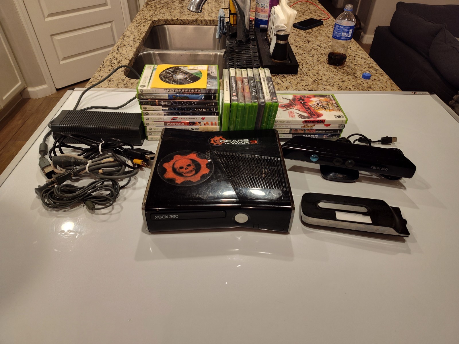 Microsoft Xbox 360 4GB Console With Peggle 2 Bundle- Black (L9V-00039)