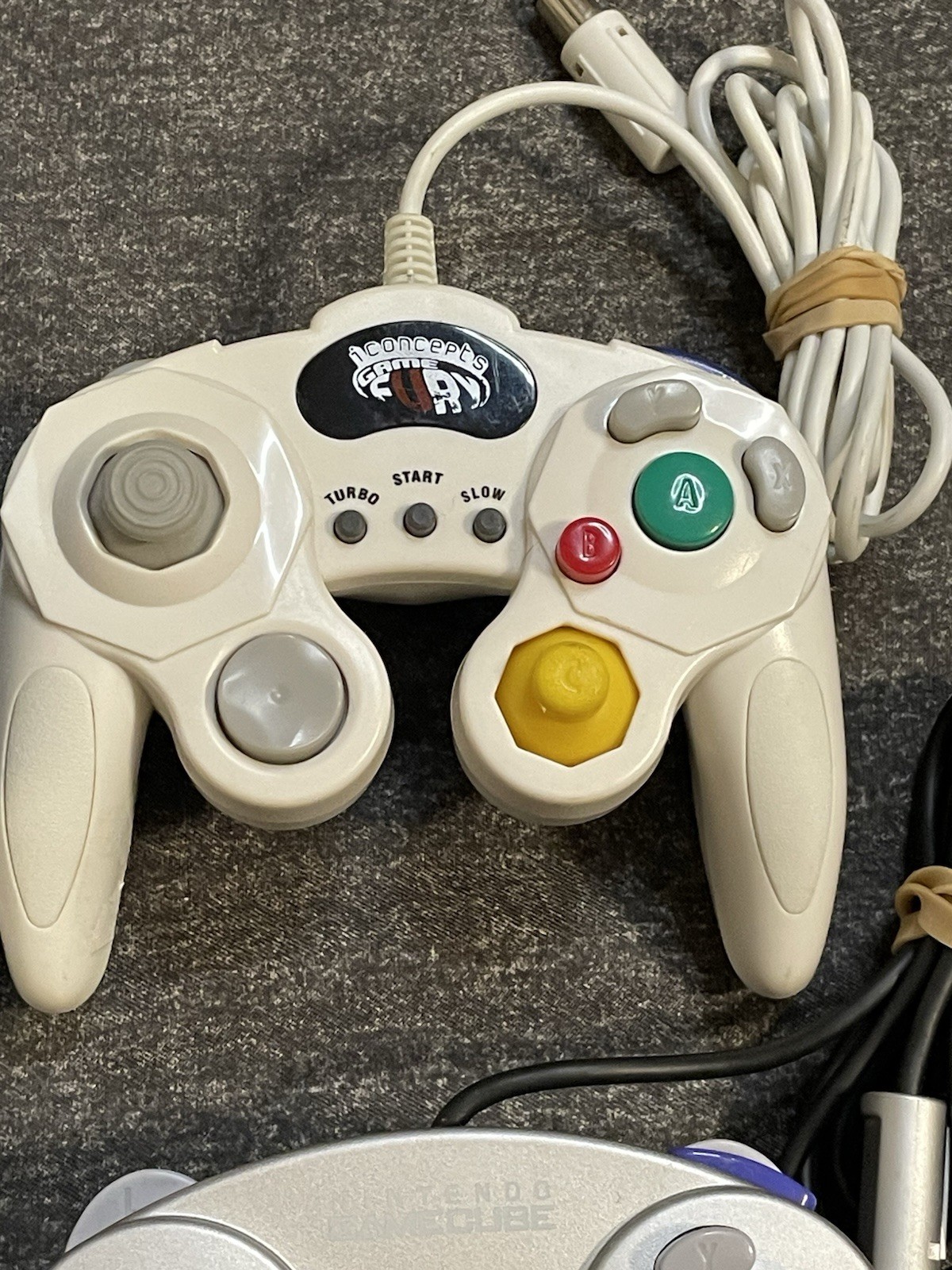 Nintendo GameCube Video Game Console DOL-101 Silver Controllers Hookups Tested
