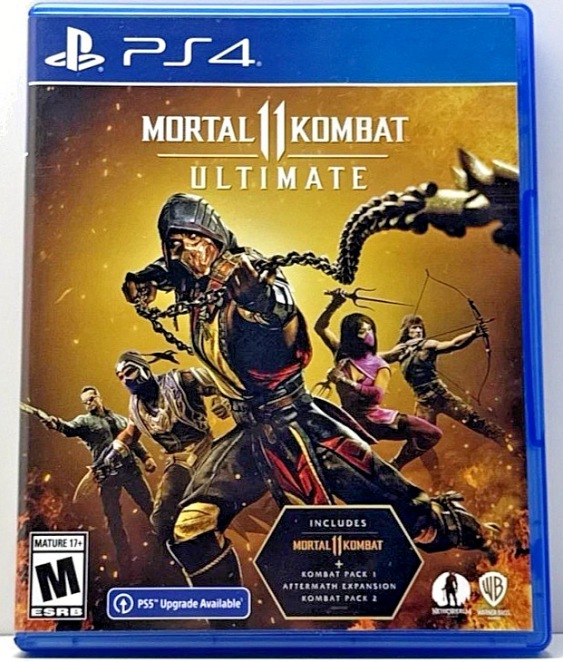 Mortal Kombat 11 [Ultimate Edition] PS4 Brand New Game Special (2021 Fighting)