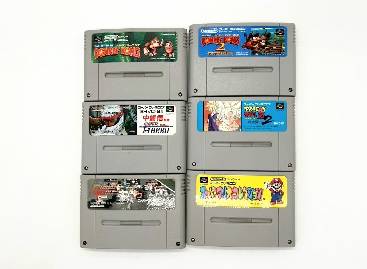 Nintendo Super Famicom Console 2xController 10xGame Fatal Fury NTSC-J Japan #425