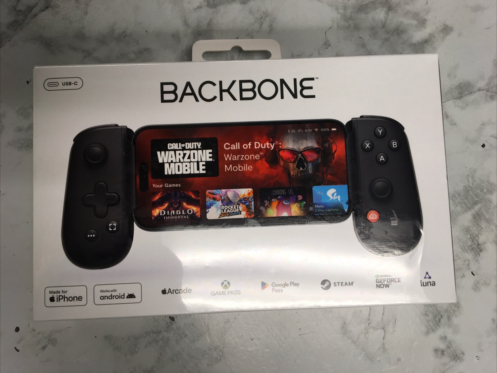 Backbone – One (USB-C) – Mobile Gaming Controller for iPhone 15 Series and An…