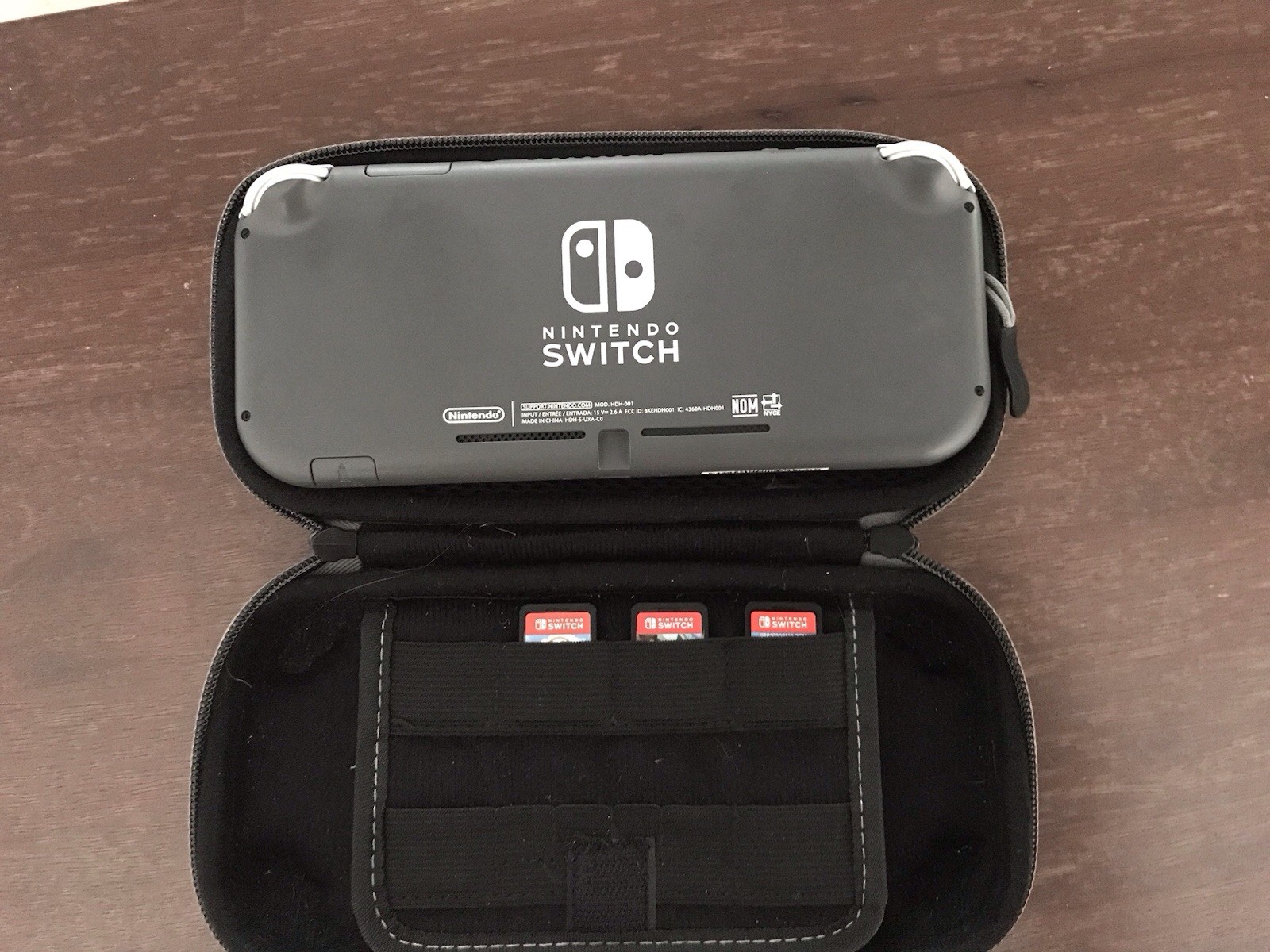 Nintendo Switch Lite Gray Handheld System With 3 Games Included