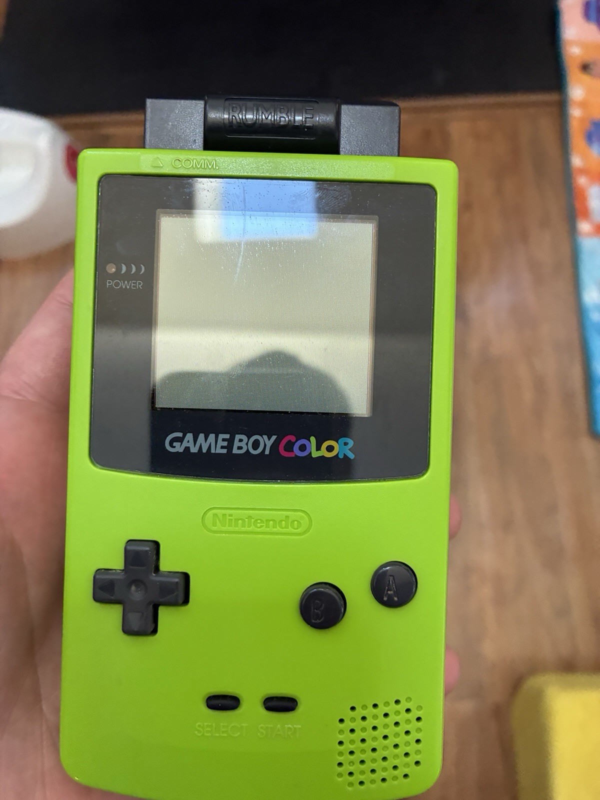 Nintendo Game Boy Color CGB-001 Kiwi Lime Green Handheld Console – 1 Owner