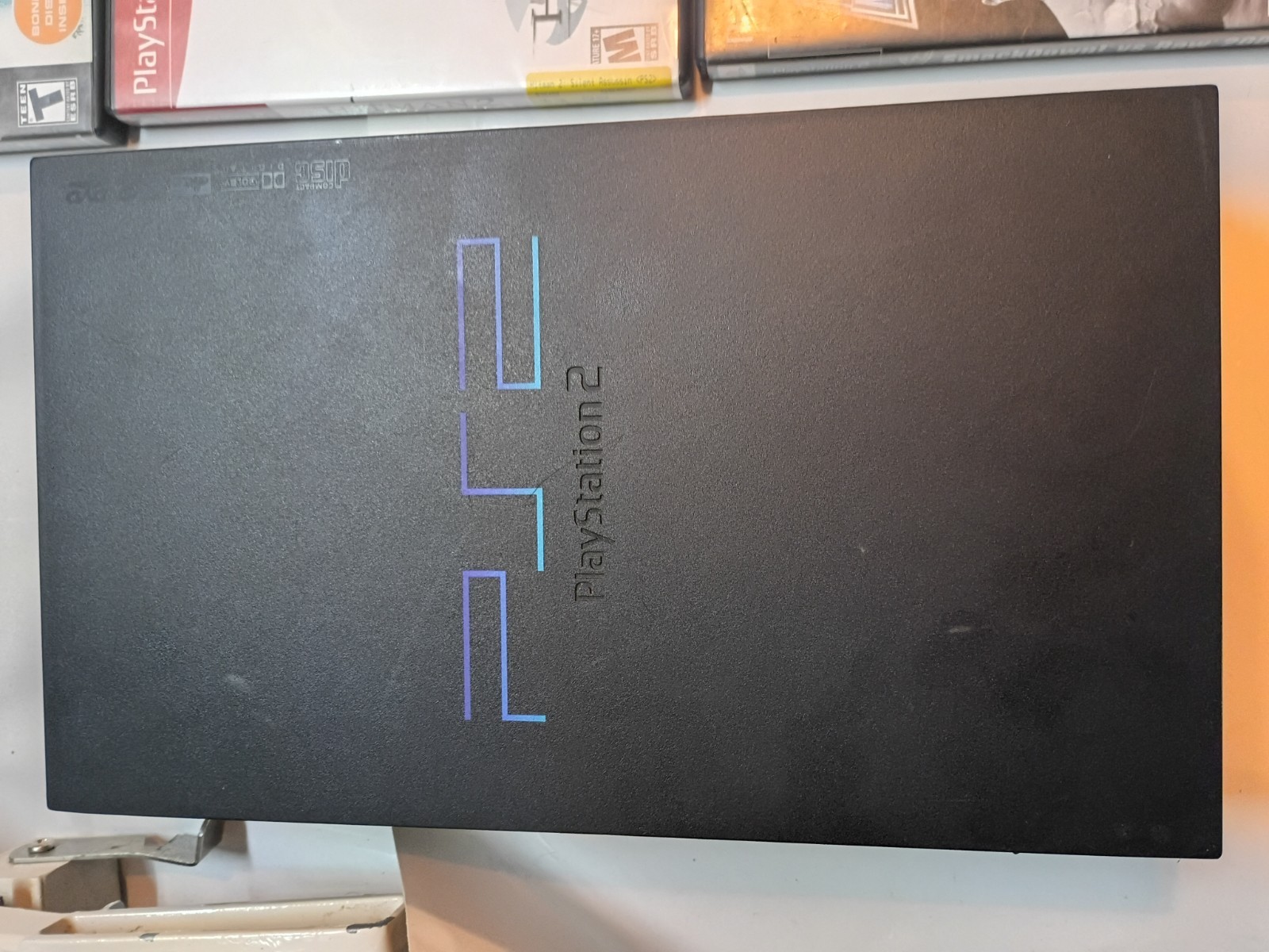 Sony PlayStation 2 Bundle SCPH-30001 With 12 Games Two Remotes 2 Cords WORKING