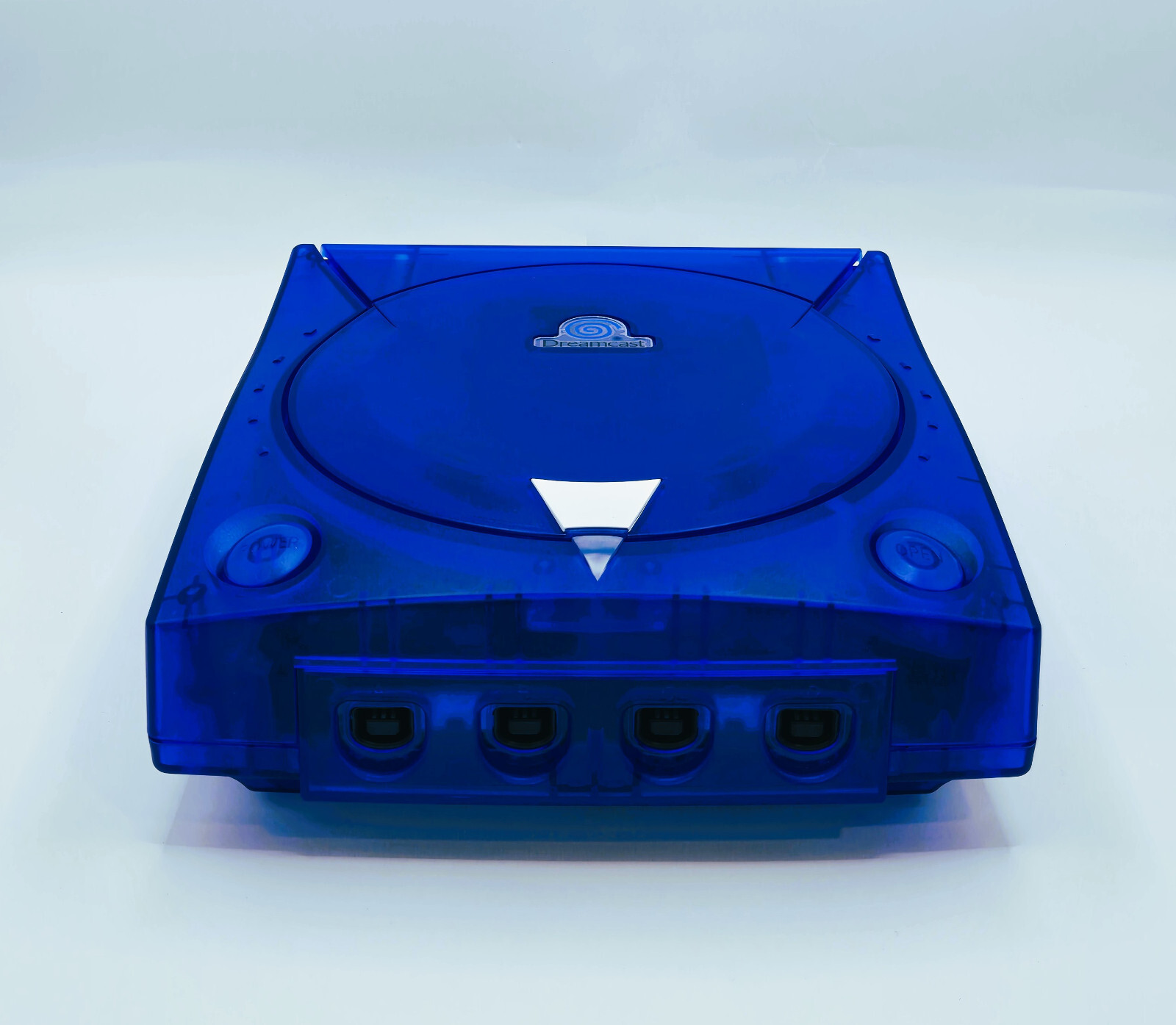 DREAMCAST CLEAR BLUE SHELL with Extras!