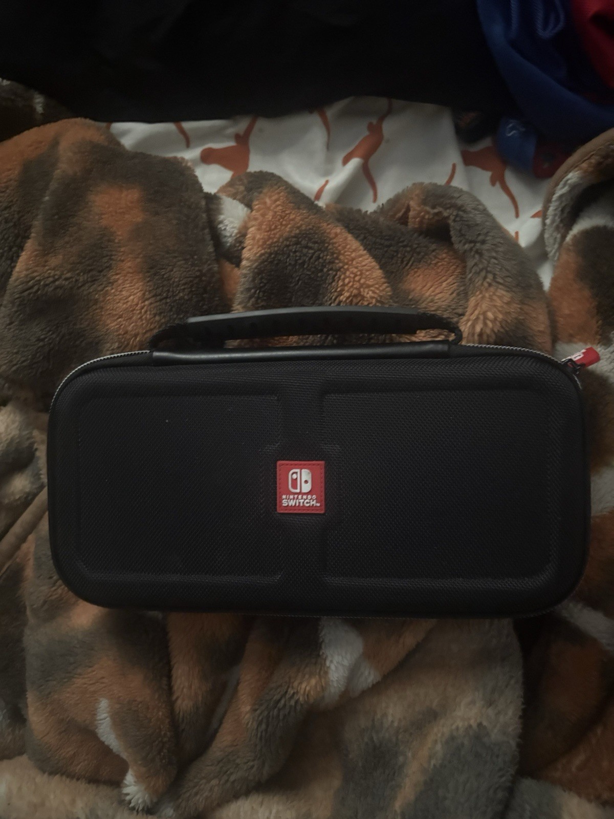 Nintendo Switch Console Black with Blue and Red Joy-Con Detachable Controllers