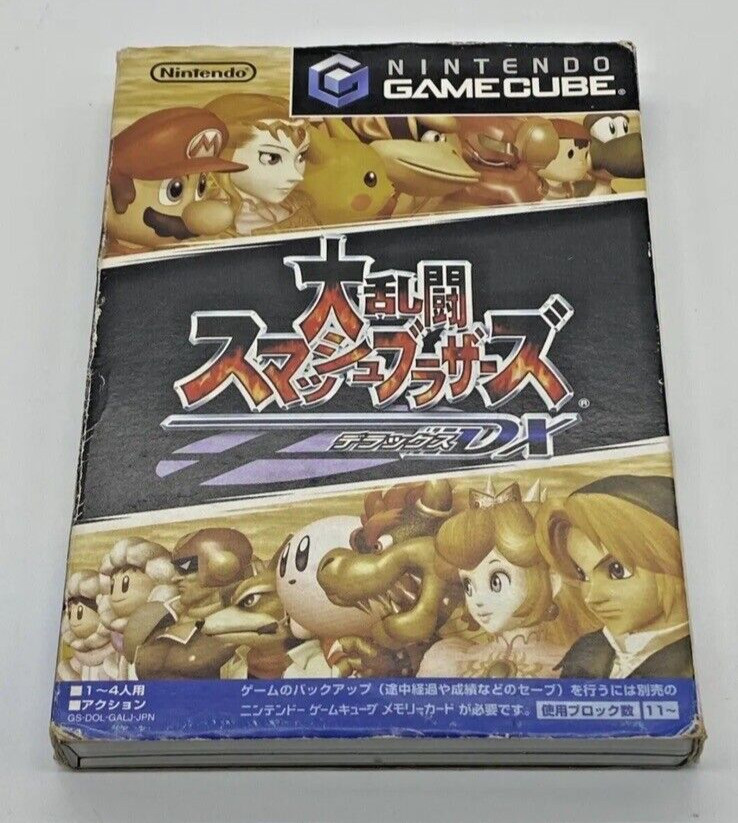 Nintendo GameCube Home Console Indigo Super Smash Bros. Melee NTSC-J JGC