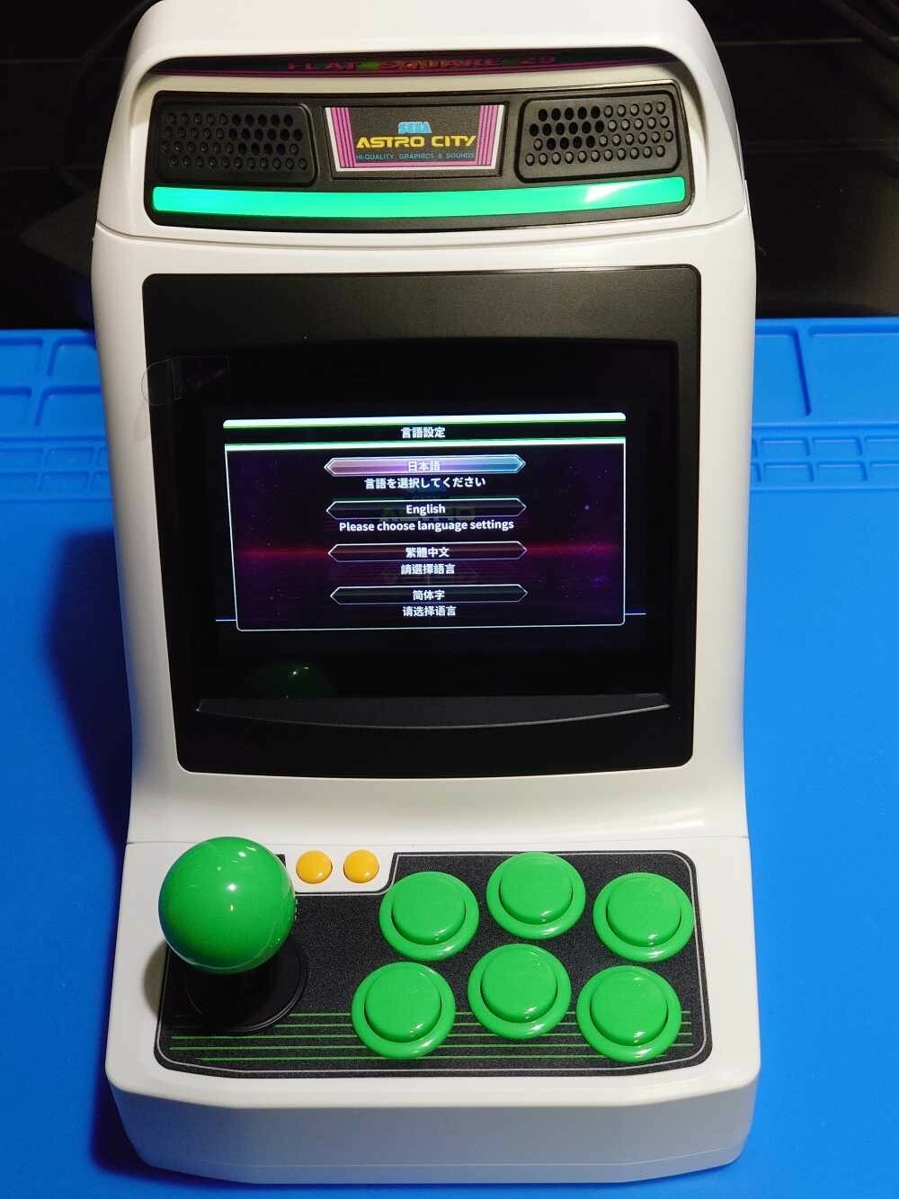 SEGA Game Console ASTRO CITY mini 1/6 1990s games 36 titles With Control pad