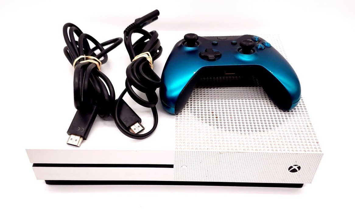 Microsoft Xbox One S 500GB Disc Edition Console Model 1681 -TESTED & WORKING