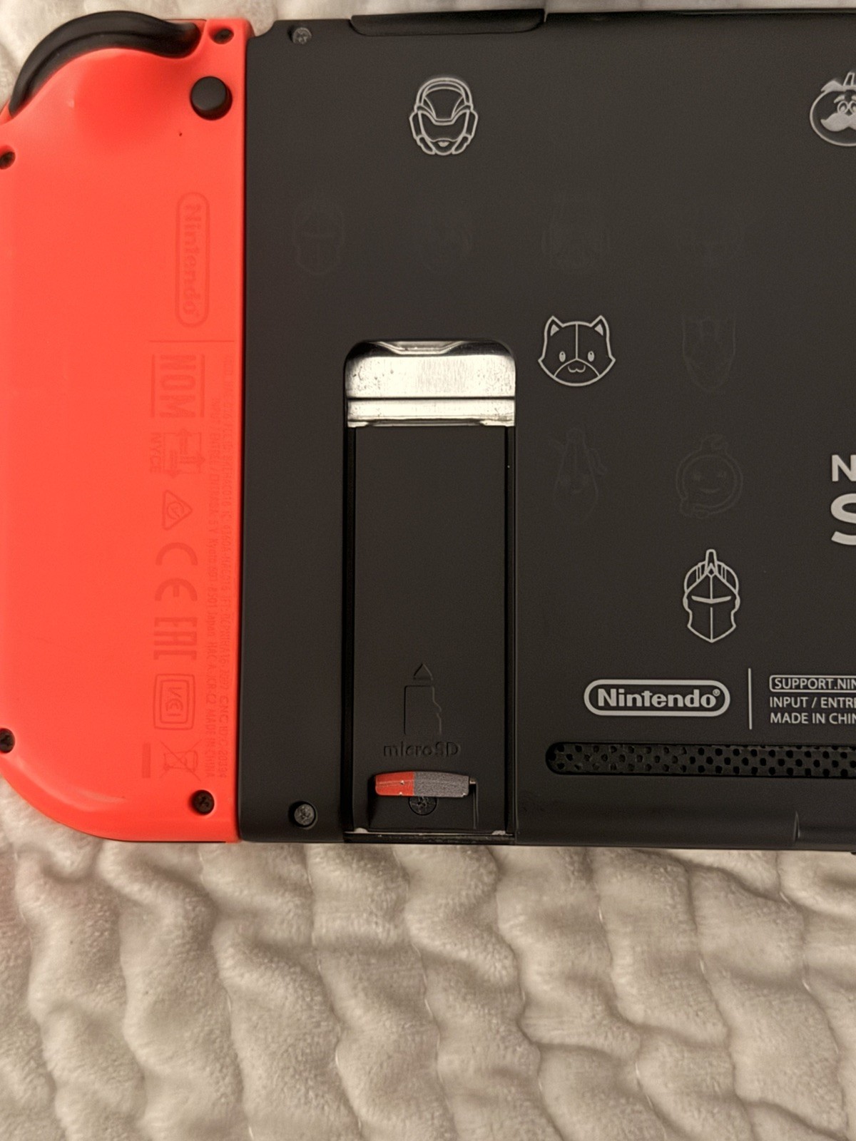 LOADED! Nintendo Switch 32GB + 128GB SD Gray Console with Joy-Con