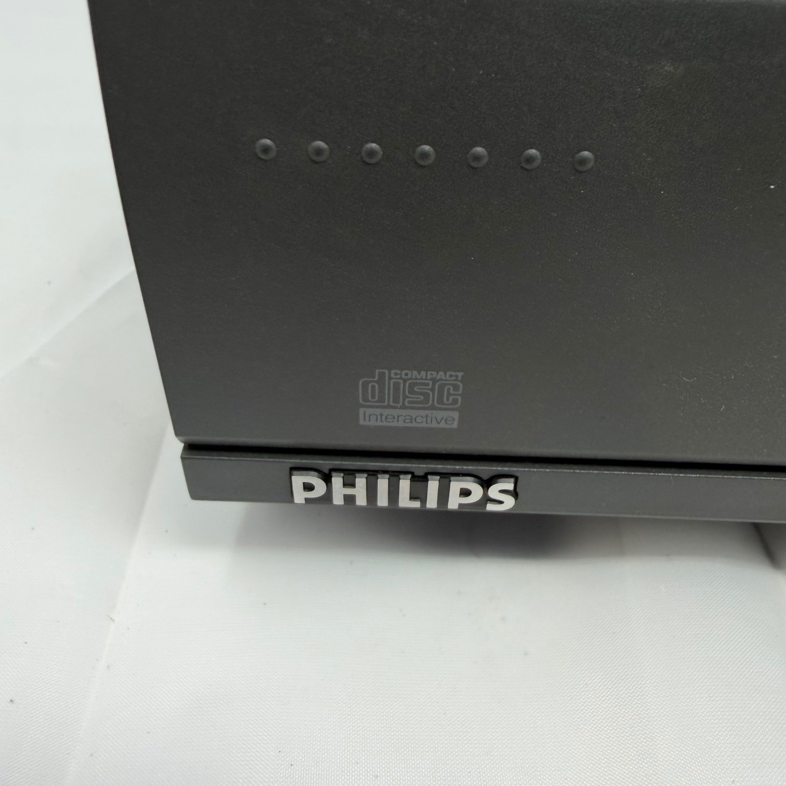 Philips CDI-220 BK12 CD-Interactive Player Vintage Multimedia Console Untested