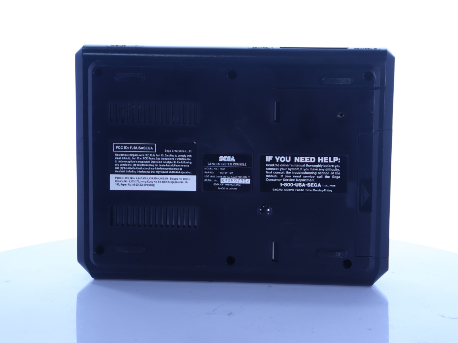 Sega Genesis Model 1601 16-Bit Console High Definition Graphics