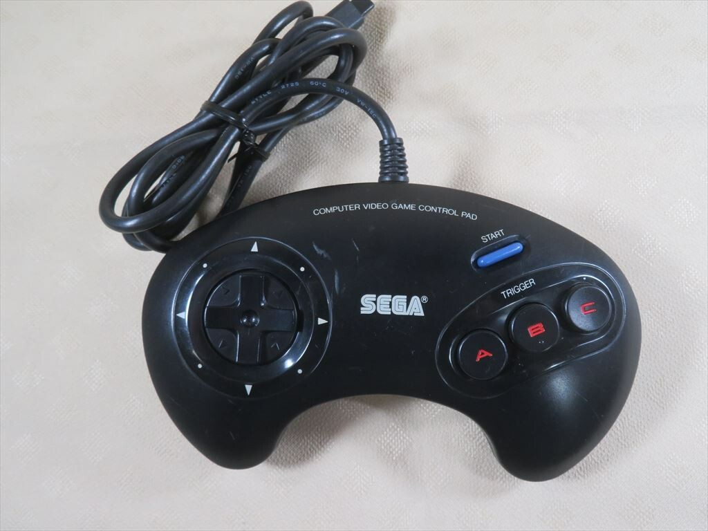 Sega Mega drive genesis Console MD controller Japan model working game tested jp