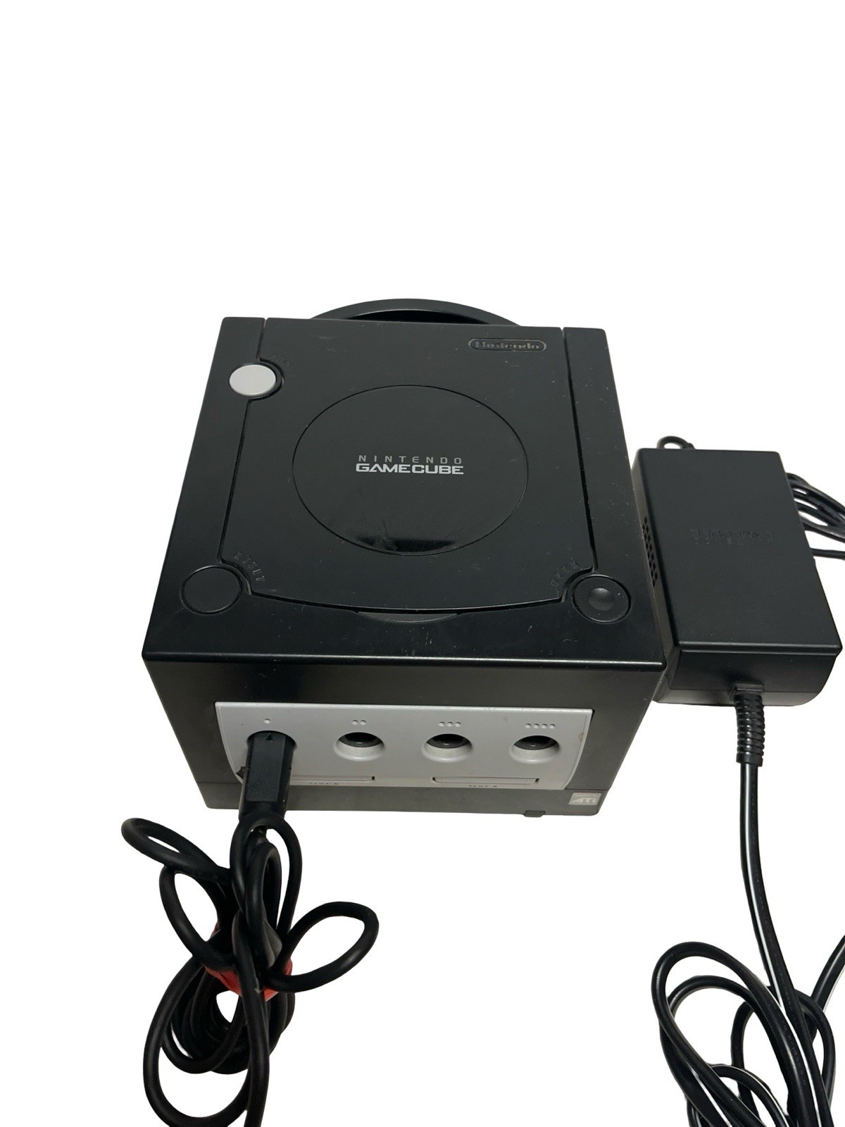 Nintendo GameCube Console DOL-101(USA) OEM Controller & Power Cord Black