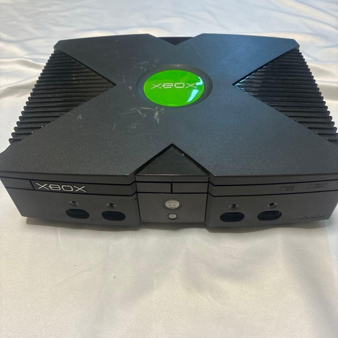 XBOX Microsoft Console 1st Generation Early Model Black Tested & Working