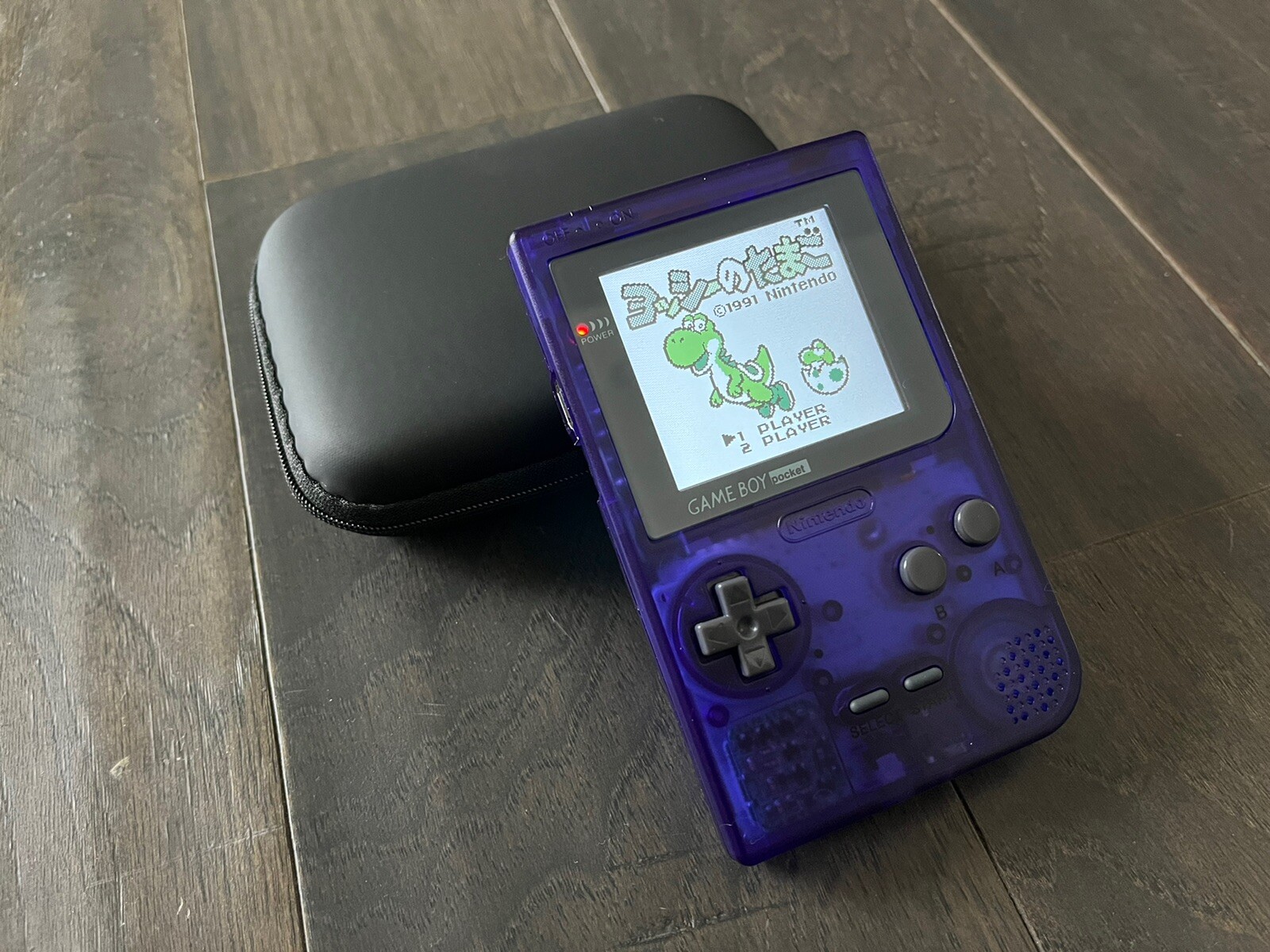 Nintendo Gameboy Pocket GBP Backlight IPS Screen and Glass Lens – Midnight Blue
