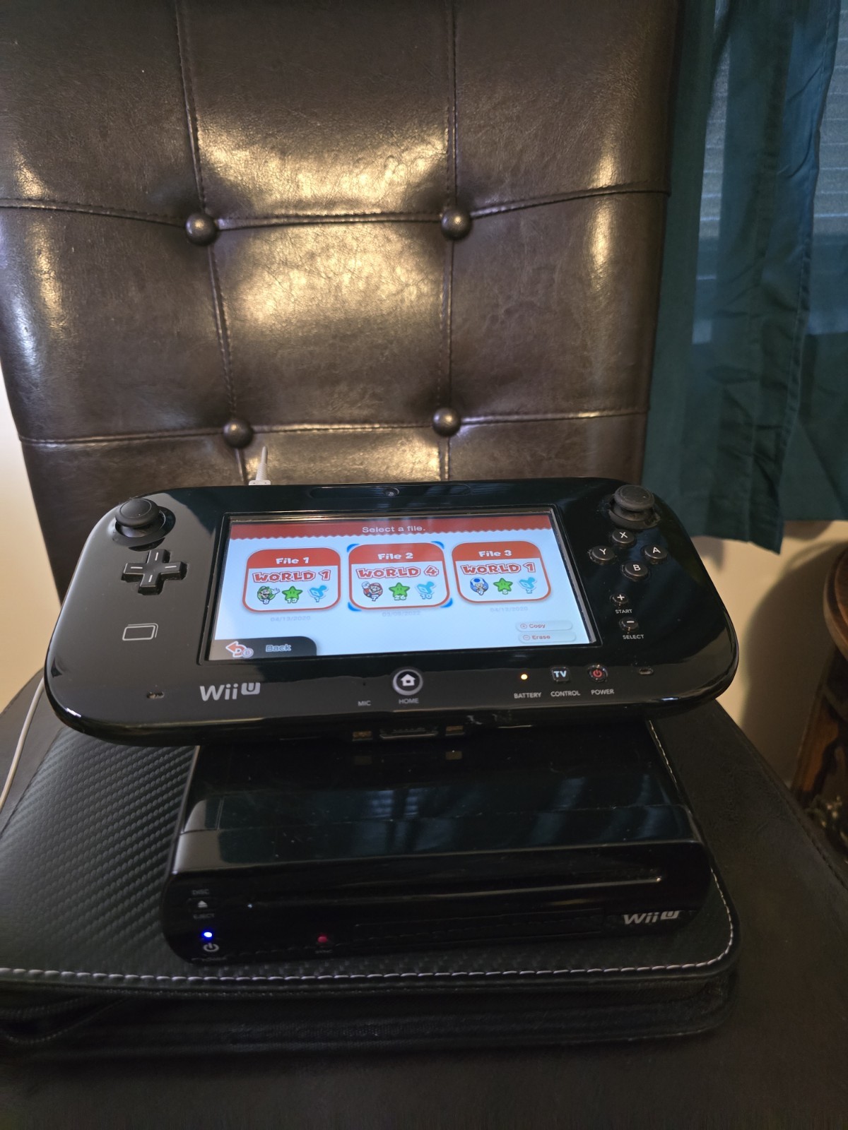 Wii U Console Black 32GB Complete Bundle! Fast Shipping