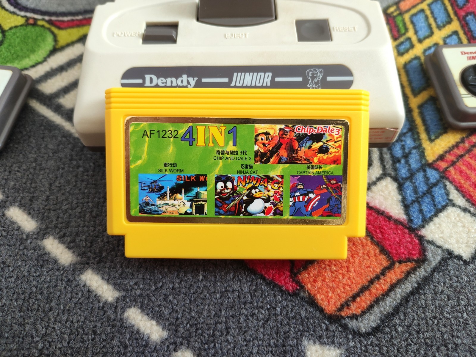 dendy junior steepler 8bit console