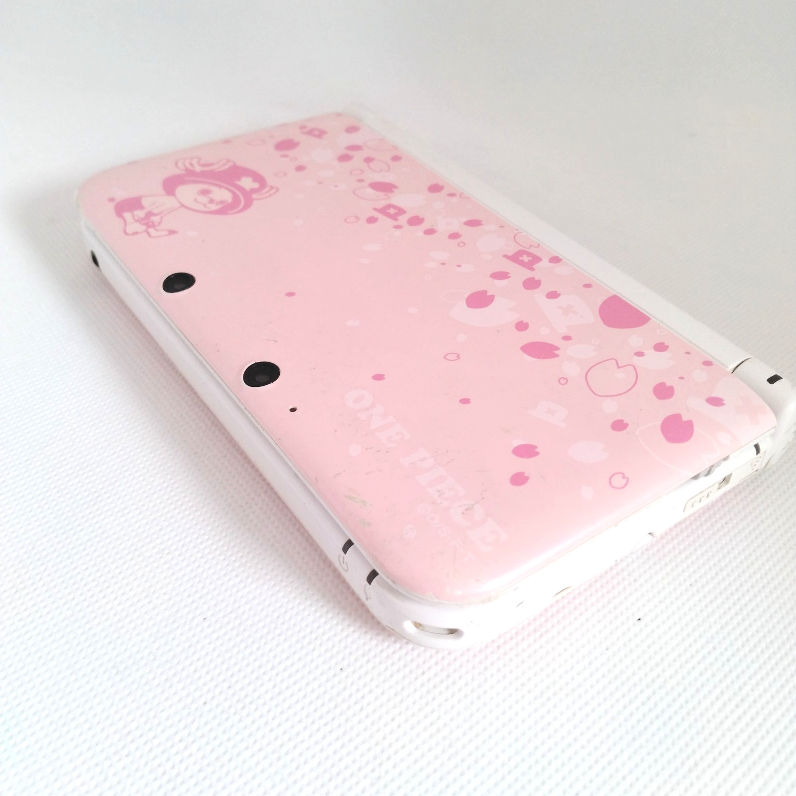 Nintendo 3DS XL Console One Piece Chopper Pink Japanese Tested Working Used