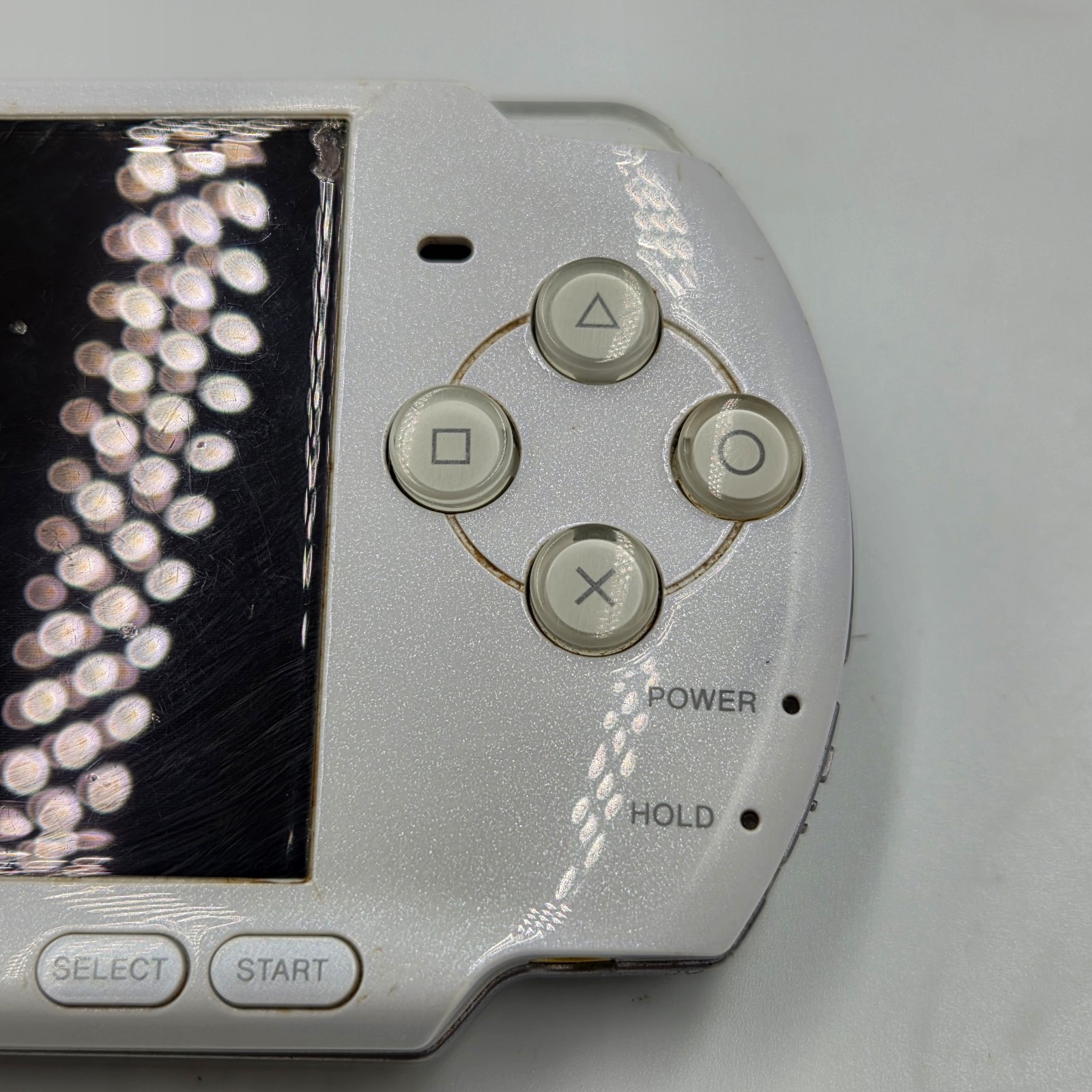 Sony PSP-3000 Pearl White Japan Import UMD Tested /Working – Read Description