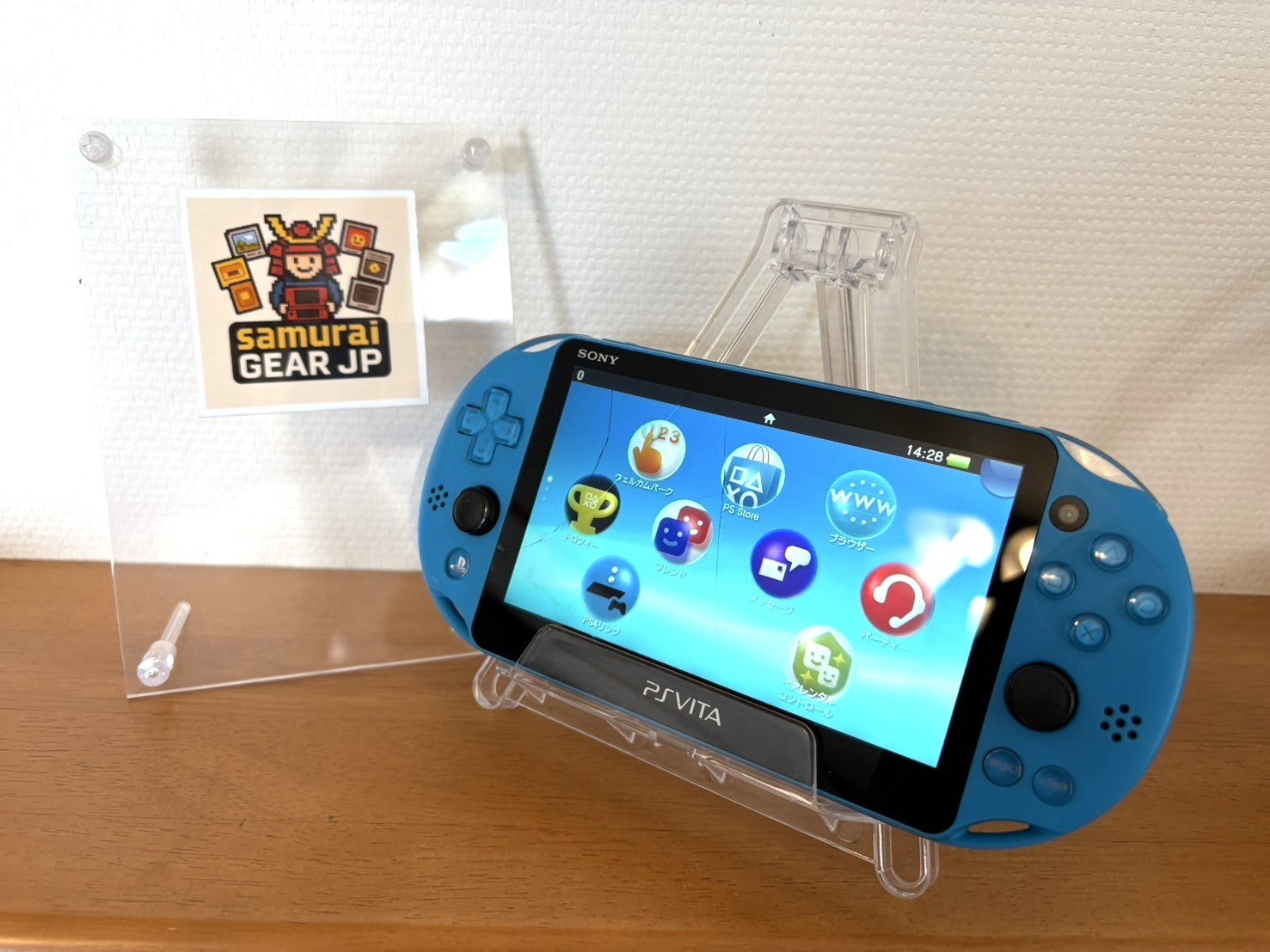 PS Vita PCH-2000 Aqua Blue SONY PlayStation Japan Console Only s0381 to 1021