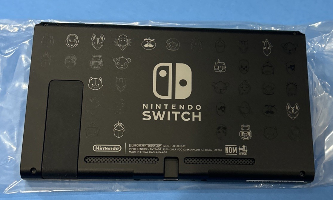 Nintendo Switch CONSOLE TABLET ONLY V2 HAC-001(01) replacement Wildcat Fortnite