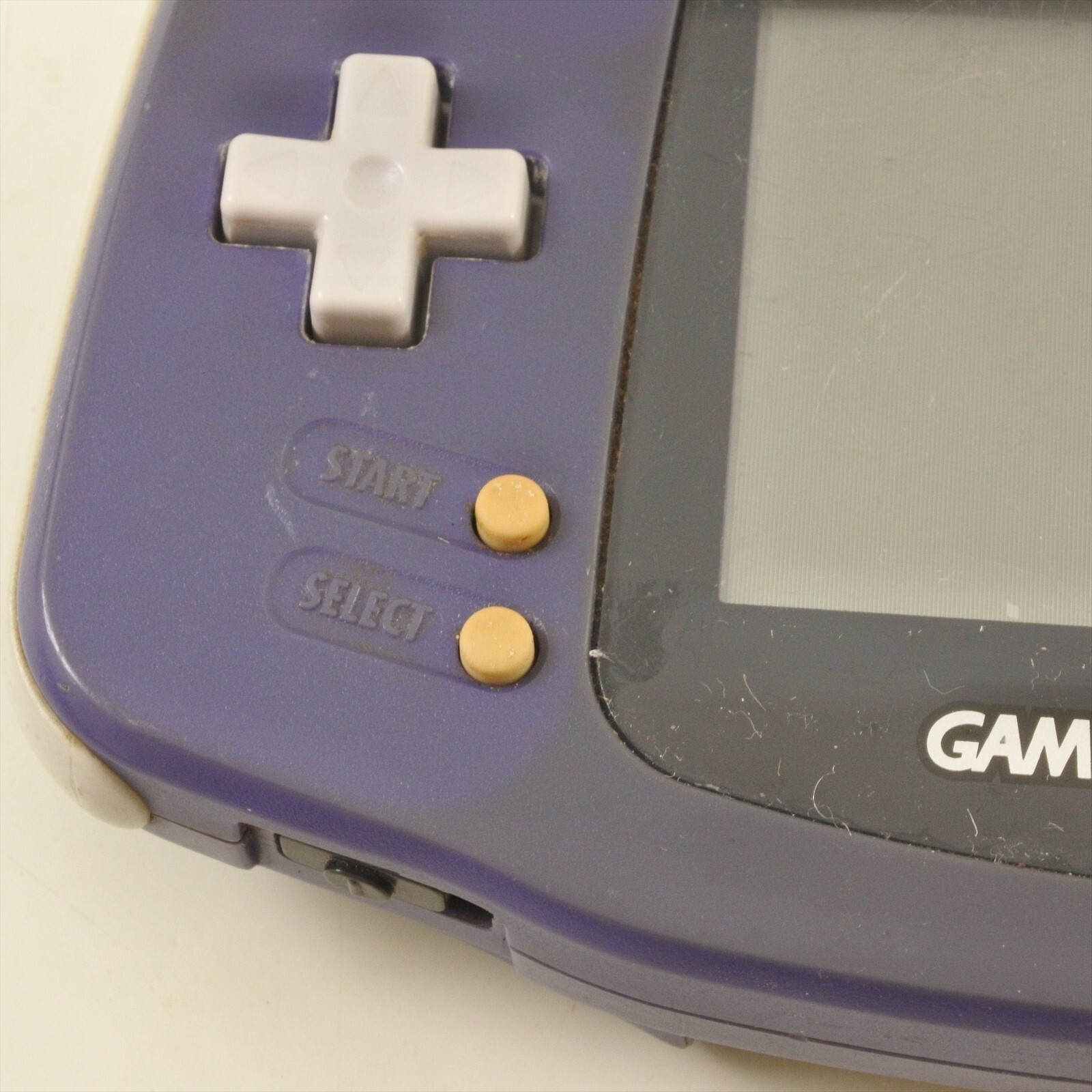 JUNK Gameboy Advance Console Violet AGB-001 NotWorking NO cover Nintendo 753 JP