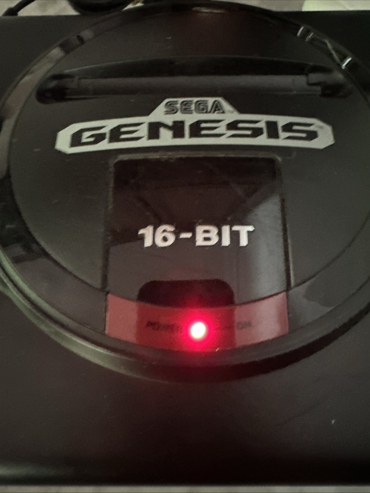 Vintage Sega Genesis Console 16-Bit Model 1601 & Controller Tested 1990’s