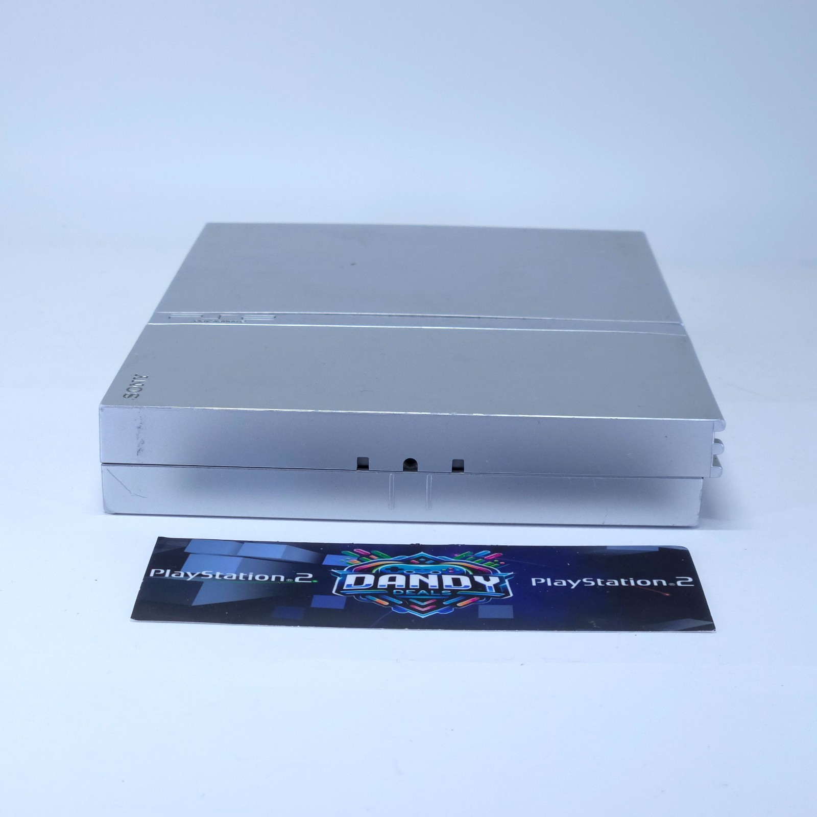 PS2 Console Slim Playstation 2 Silver – FOR PARTS/REPAIR – No Power