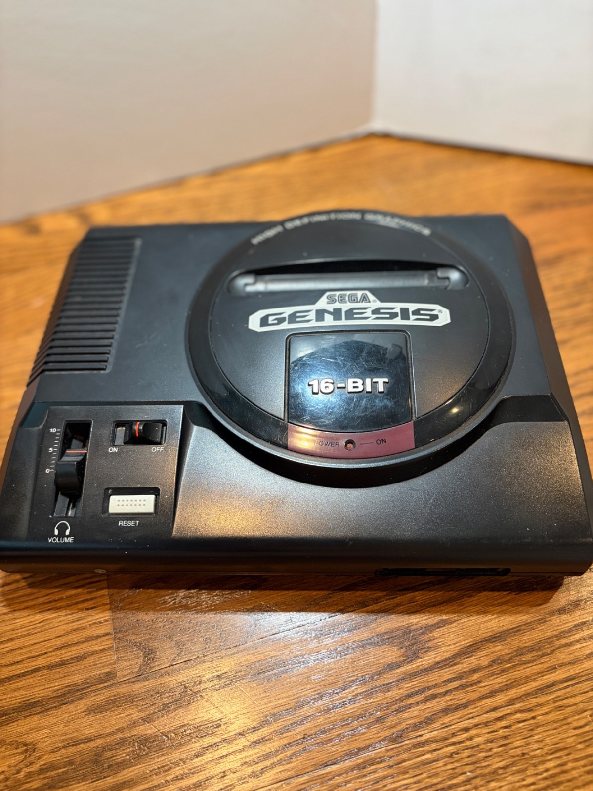 Sega Genesis Model 1 Console + 6-Button Arcade Stick – Tested Working w/HDMI