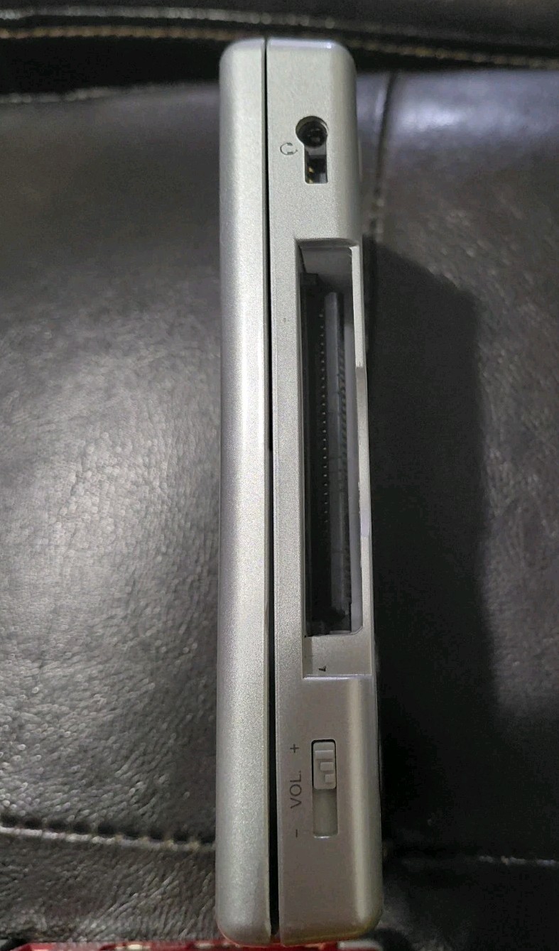 Nintendo DS Lite Console Silver USB Charging Cable W/ 2 Games Tested READ DESC