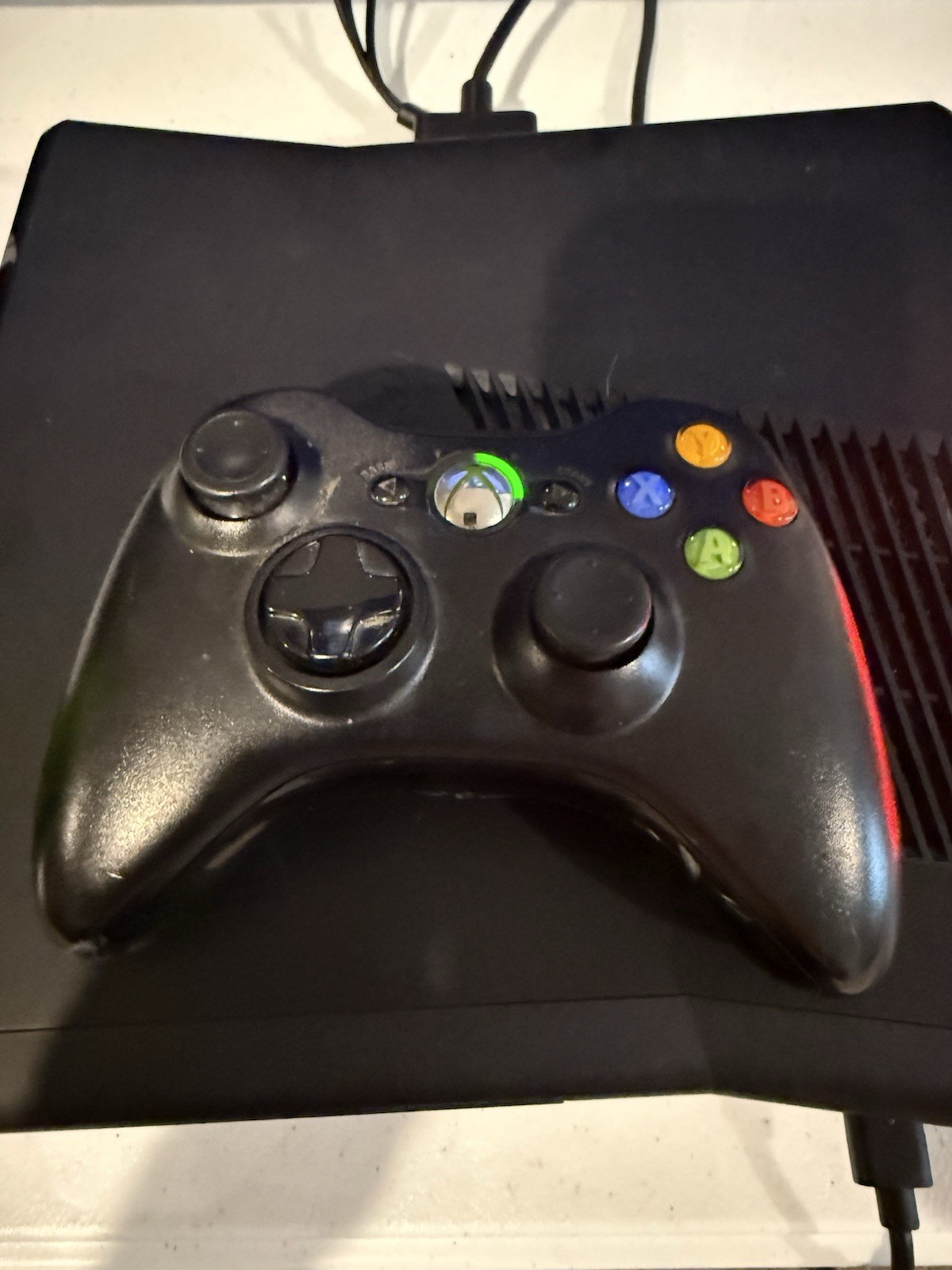 Xbox 360 S Console SLIM Model 1439 w/ Kinect, Controllers + Games Lot – READ DES