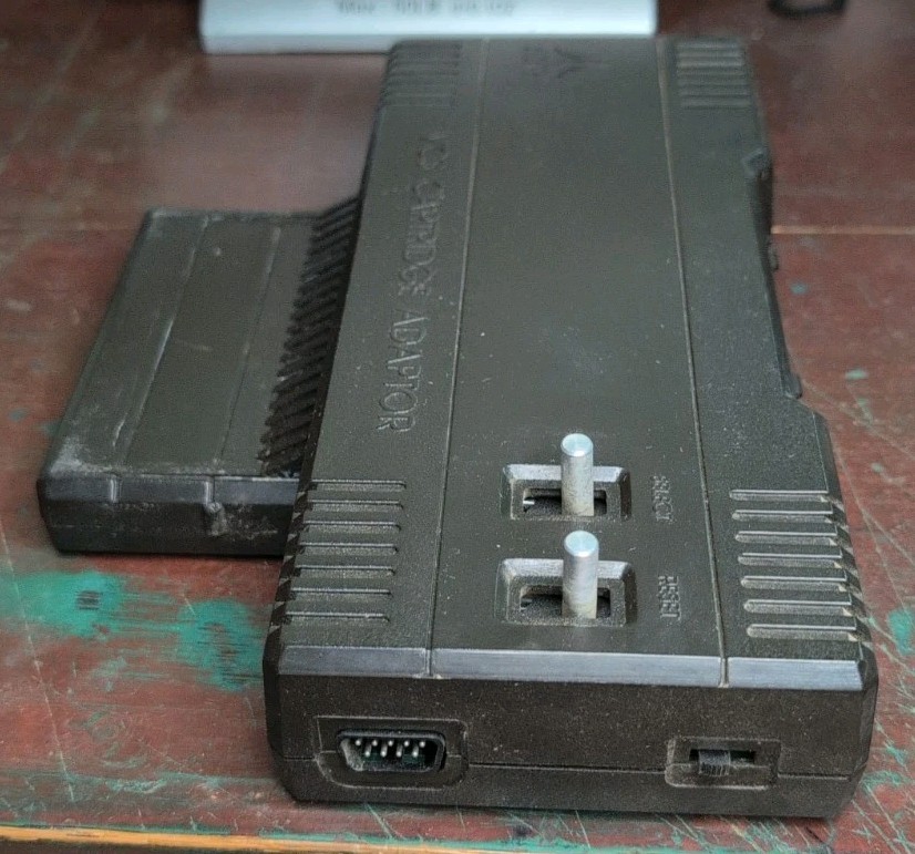 1983 Atari 5200 VCS Cartridge Adaptor with Manual & Box, Plays Atari 2600 Games