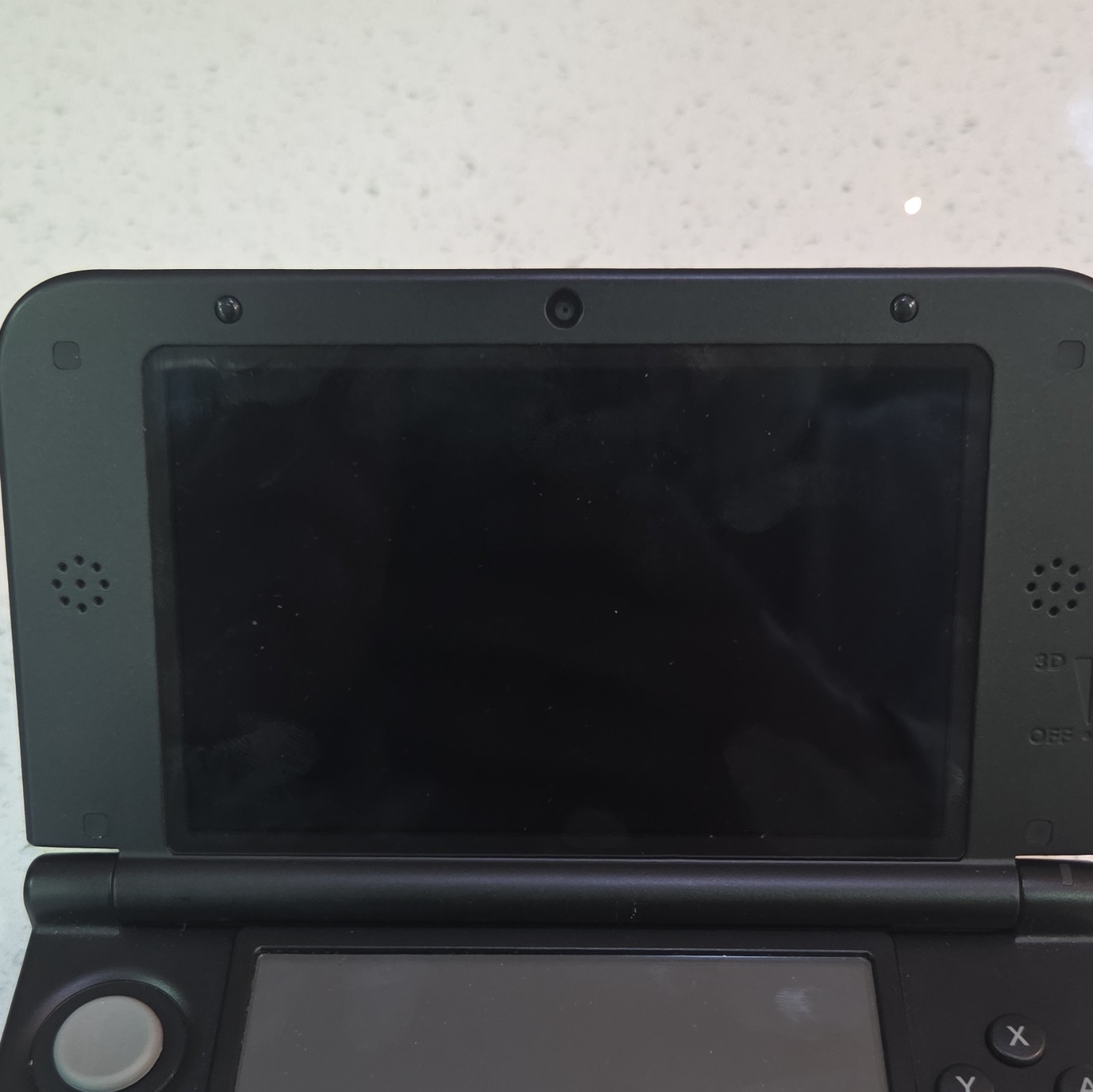 TESTED WORKING REGION UNLOCKED NINTENDO 3DS LL Red/Black Wi-Fi Headphone Jack