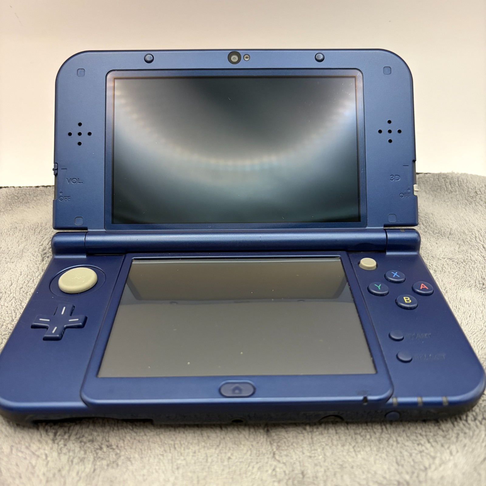 【DUAL IPS】【Excellent5】Rare New Nintendo 3DS LL XL Metallic Blue Game Console